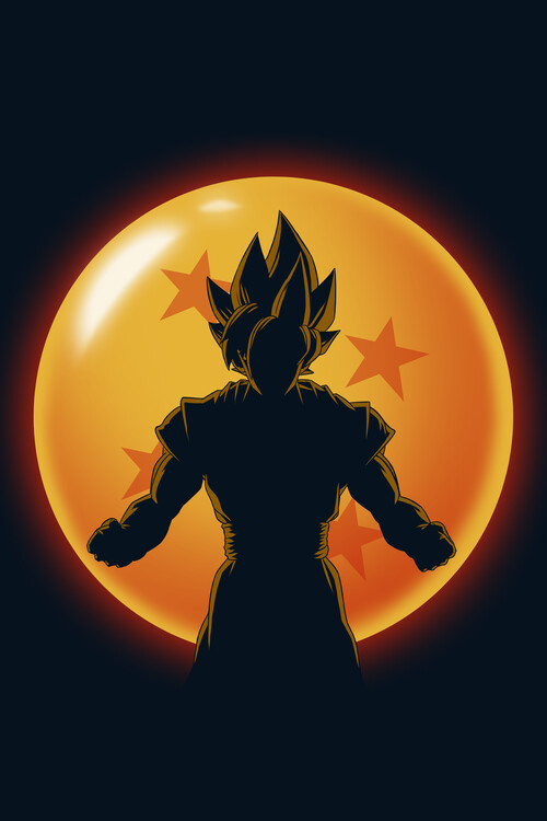 Plakat Super Saiyan Hero