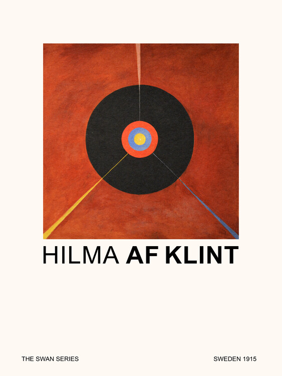 Poster The Swan No.18 (Special Edition) - Hilma af Klint