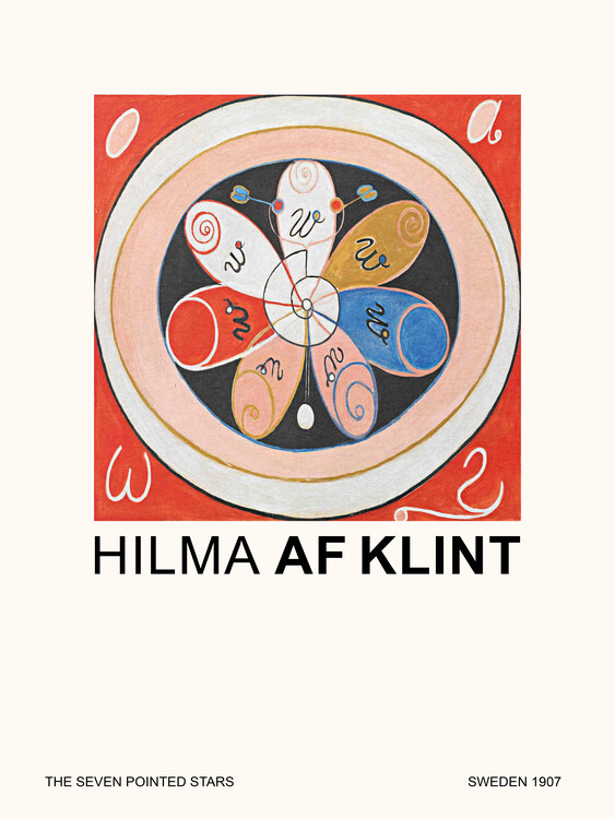 Poster The Seven Pointed Stars (Special Edition) - Hilma af Klint