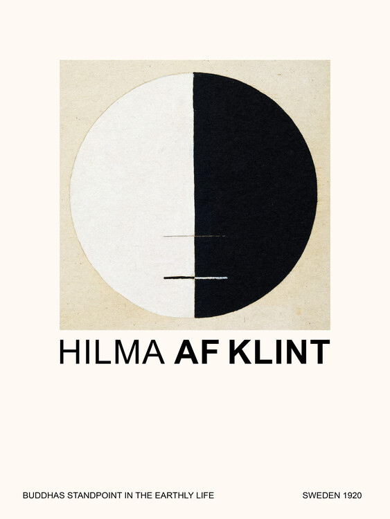 Poster Buddhas Standpoint in the Earthly Life (Special Edition) - Hilma af Klint