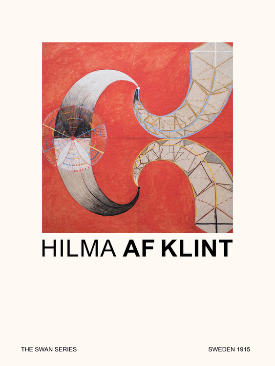 Poster The Swan No.9 (Special Edition) - Hilma af Klint