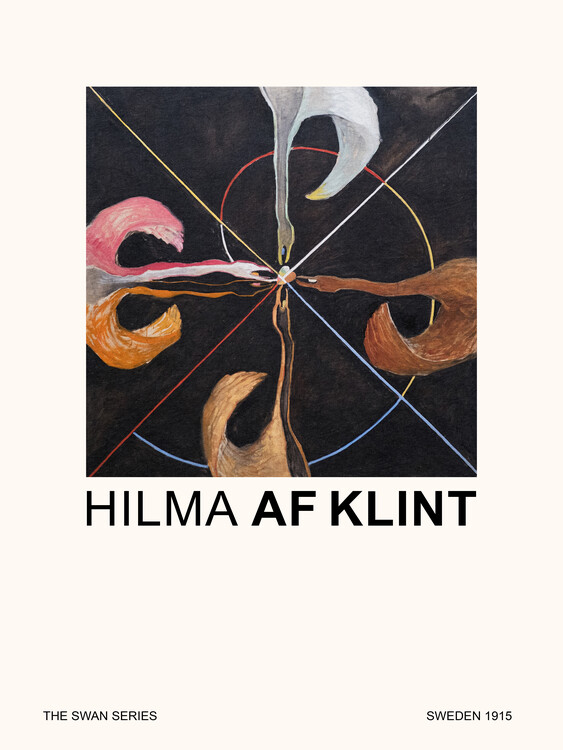 Poster The Swan No.7 (Special Edition) - Hilma af Klint