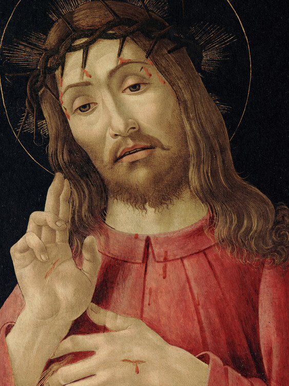 Poster The Resurrected Christ - Sandro Botticelli