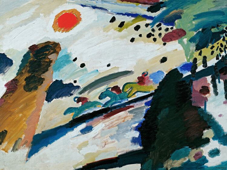 Poster Romantic Landscape