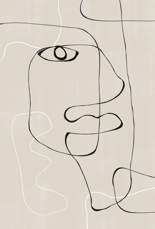 Poster Abstract Face No1.
