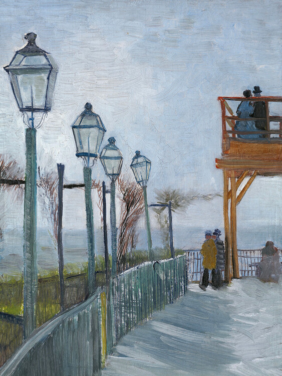 Poster Terrace And Observation Deck At The Moulin De Blute-Fin