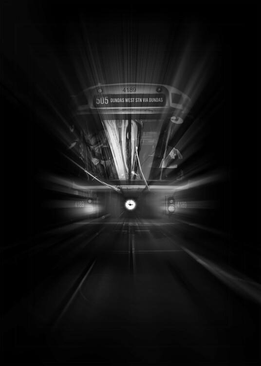 Poster The 505 Dundas Streetcar Flow Version