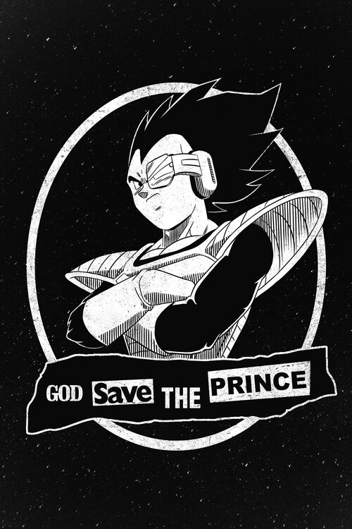 Poster Prince of the saiyans