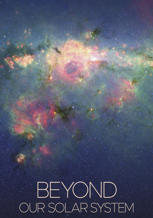 Poster Beyond our solar system space