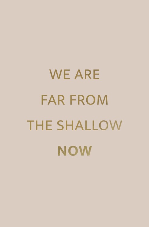 Плакат Shallow