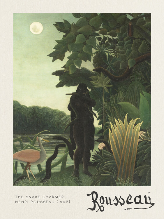 Obraz na płótnie The Snake Charmer - Henri Rousseau