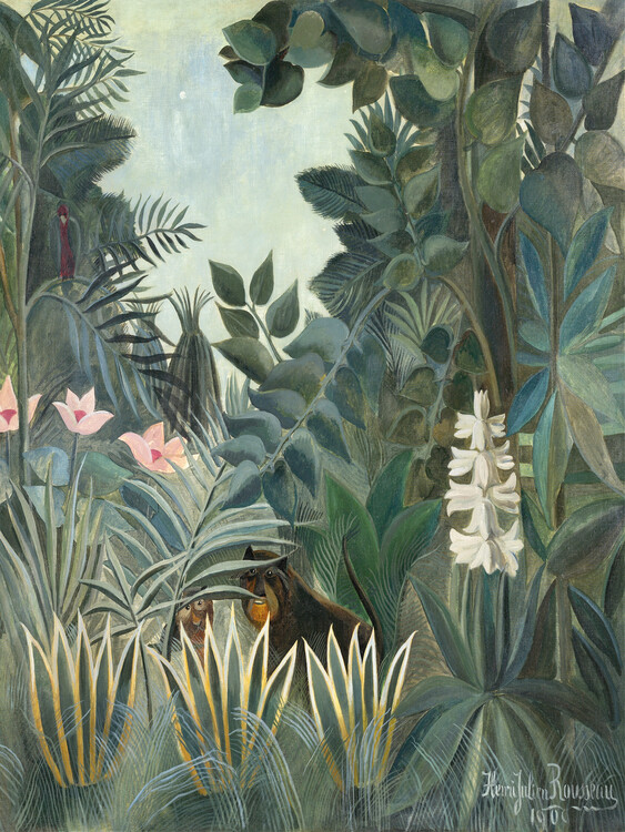Tablou pe pânză The Equatorial Jungle