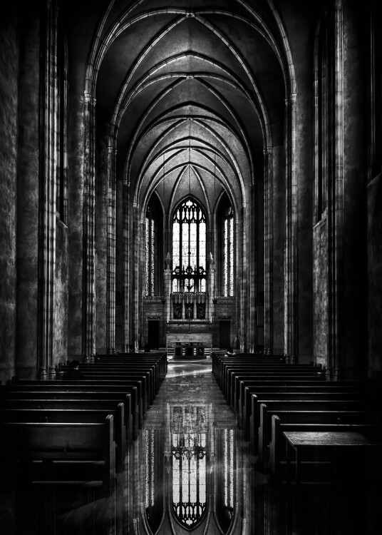 Poster Trinity College Chapel Reflection