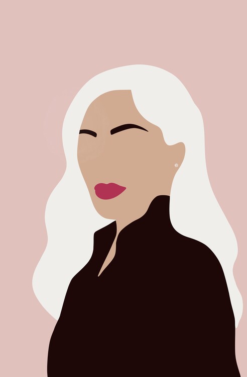 Плакат Lady