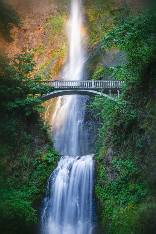 Póster Multnomah Falls