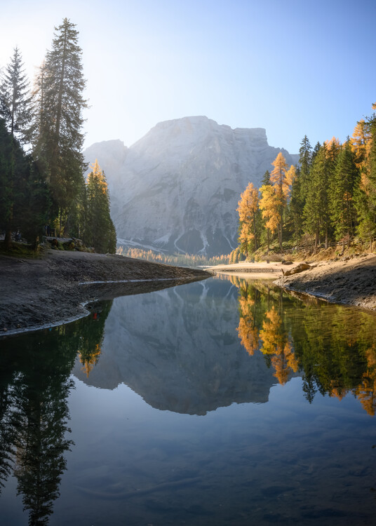 Póster Lago Di Braies