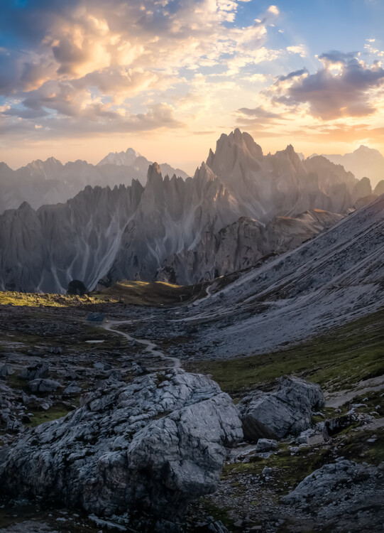 Canvas Print Dolomites