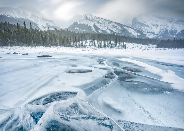 Póster Lake Minnewanka