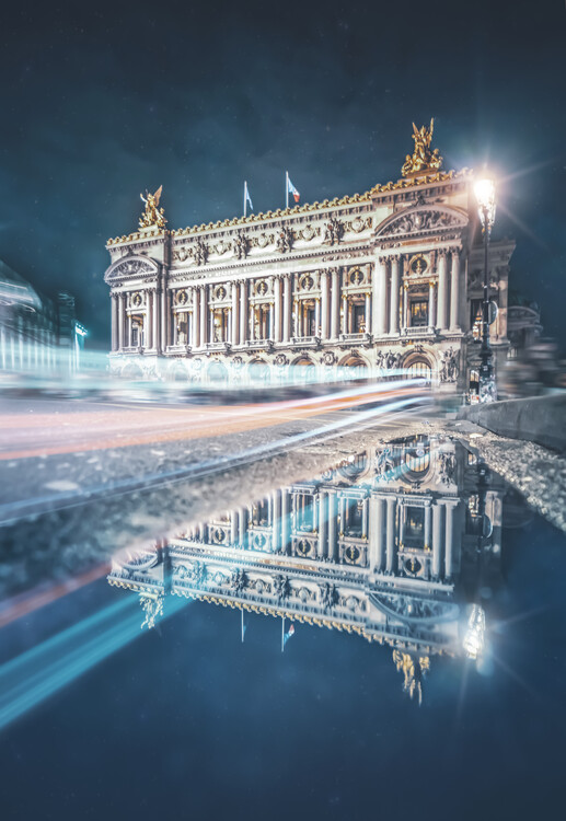 Póster Paris By Night