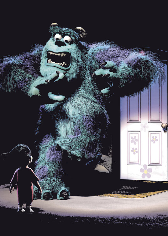 Poster Kids and monster