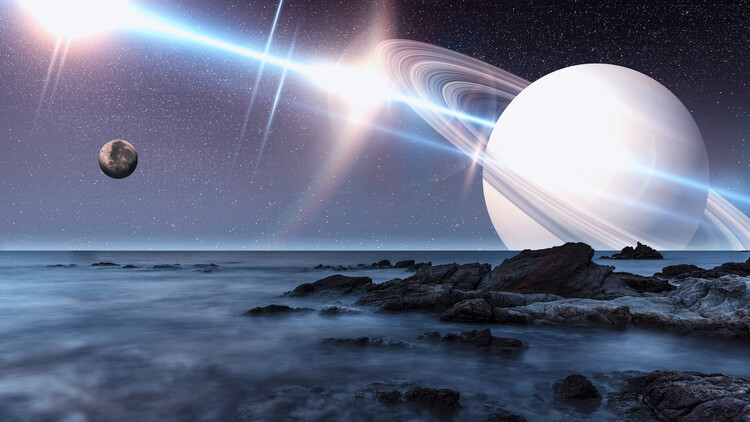 Poster Alien Landscape