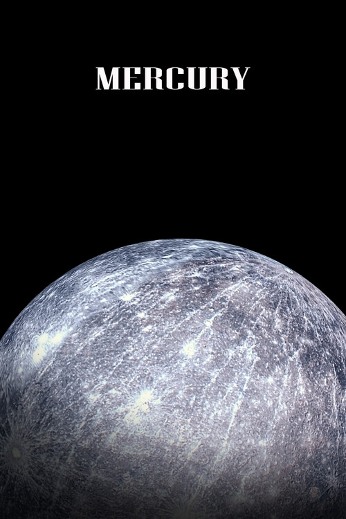 Poster La planète Mercure