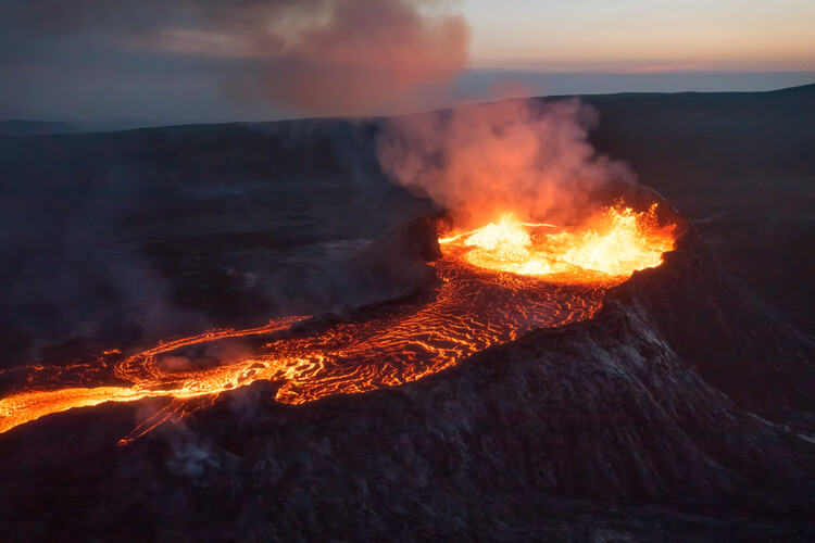 Poster Active Fagradalsfjall