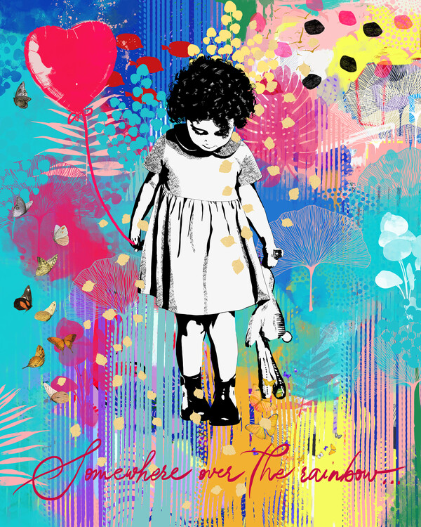 Canvas Print Somewhere over the rainbow