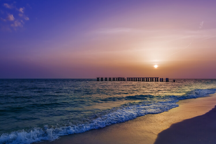 Plakat Gasparilla Island Sunset