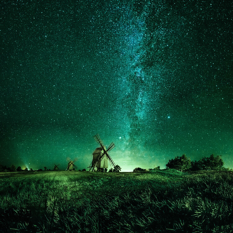 Poster Galaxy Rising
