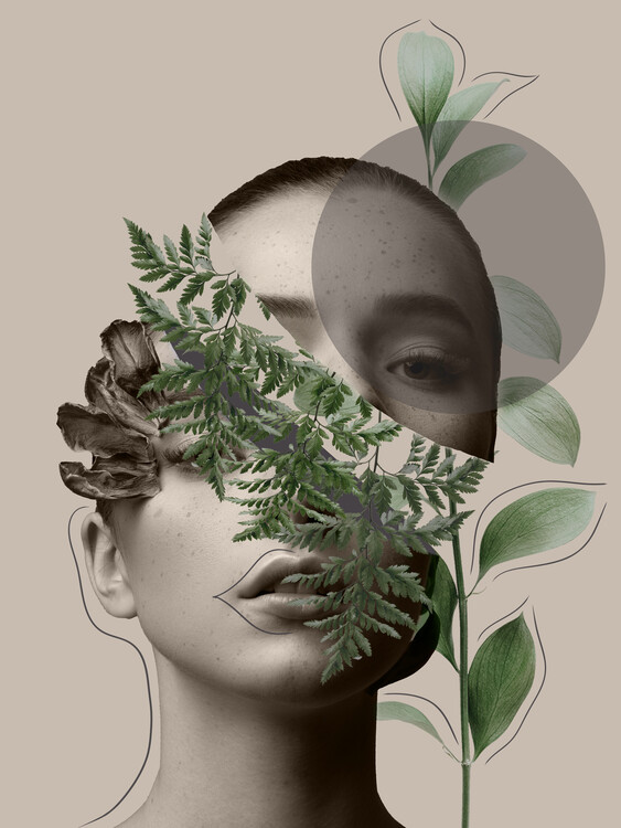 Levně Plakát, Obraz - Lili Collection Creative Art Series, Leila, 30 × 40 cm