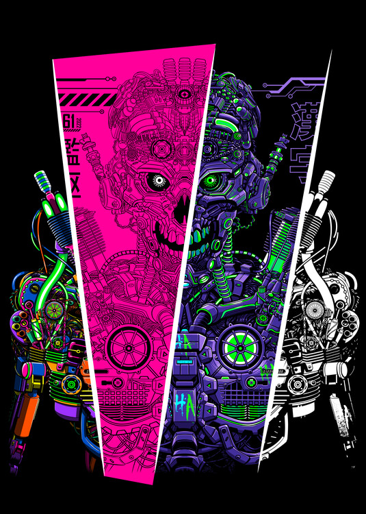 Poster Multiverse robot