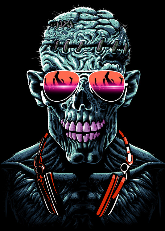 Poster Dj Zombie
