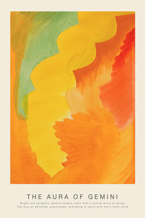 Poster The Aura of Gemini (Astrology, Spirituality & Zodiac Series)
