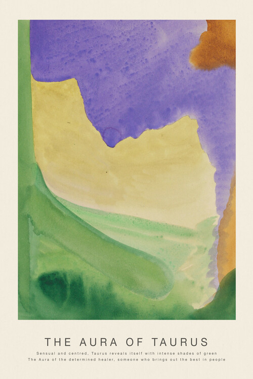 Poster The Aura of Taurus (Astrology, Spirituality & Zodiac Series)