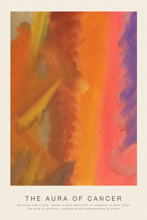 Poster The Aura of Cancer (Astrology, Spirituality & Zodiac Series)