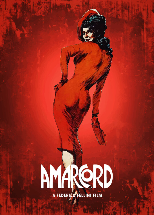 Плакат Lady in Red