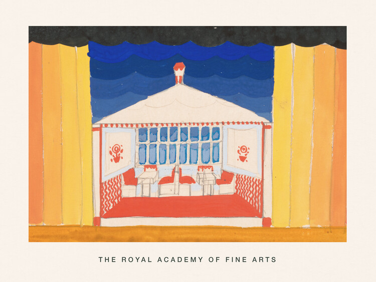 Poster Theatre Design No.1 (Pop / Bauhaus / Retro) - Winold Reiss