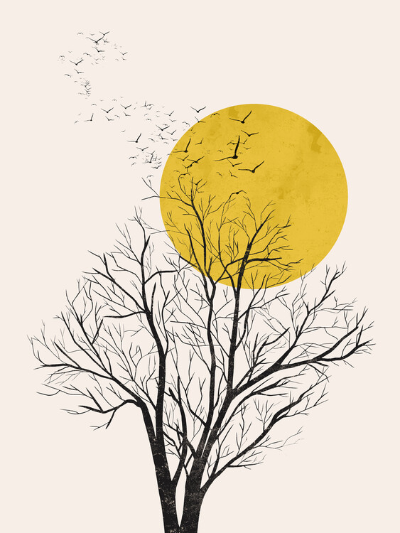 Plakat Above the trees