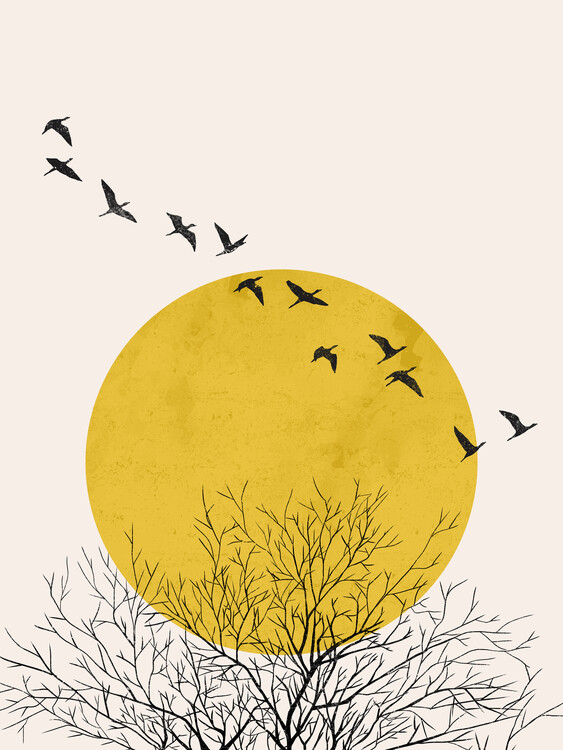 Plakat _Above the trees
