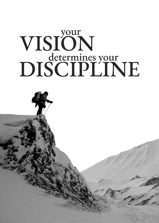 Poster Vision Determines Discipline