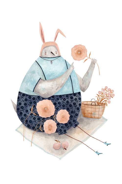 Plakát Claudia Voglhuber - Spring Flowers