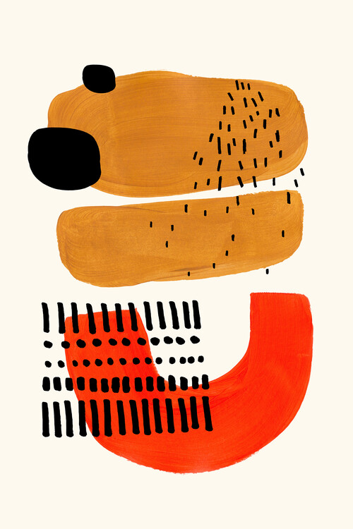 Poster Ejaaz Haniff - Mid Century Smile