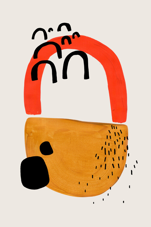 Poster Ejaaz Haniff - Orange Arch