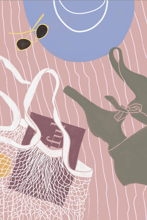 Poster Kunga - On the Beach - Towel