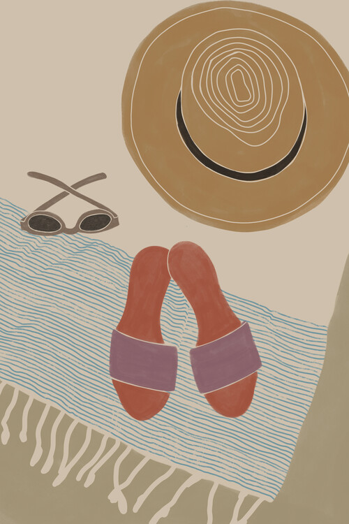 Poster Kunga - On the Beach - Accessoires