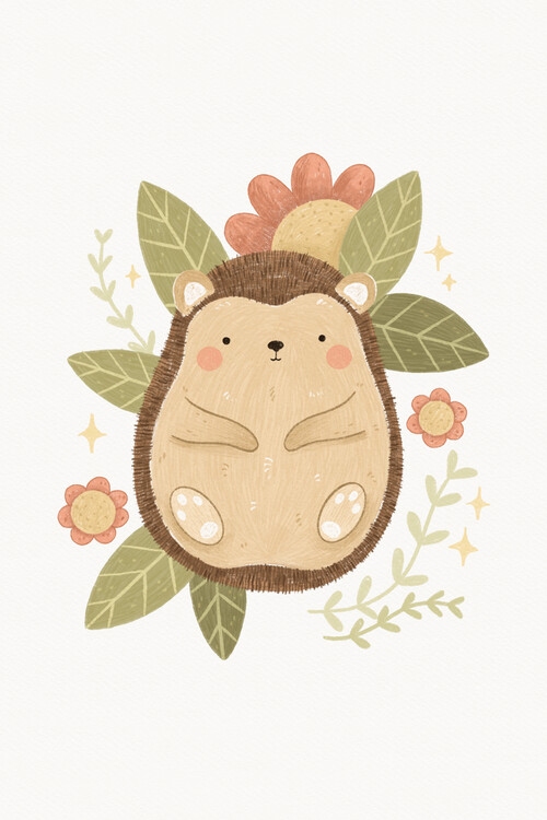 Poster Anna Lunak - Hedgehog