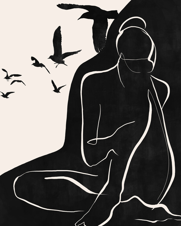 Poster Flying Birds