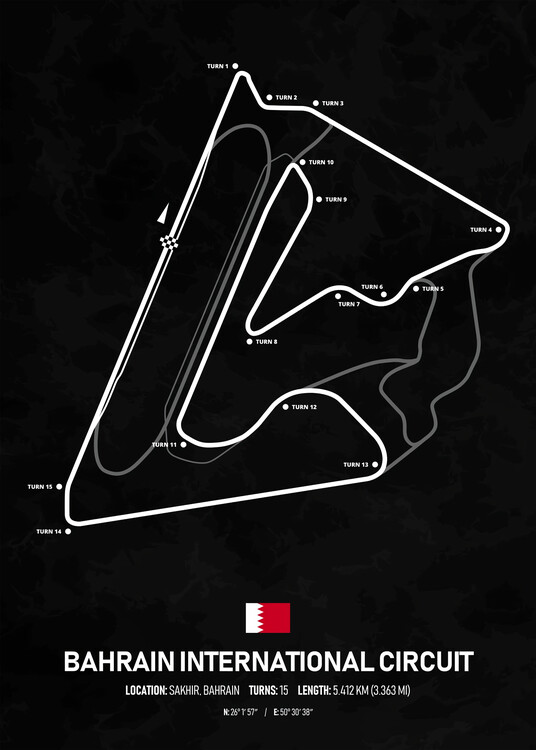 Poster Bahrain International Circuit