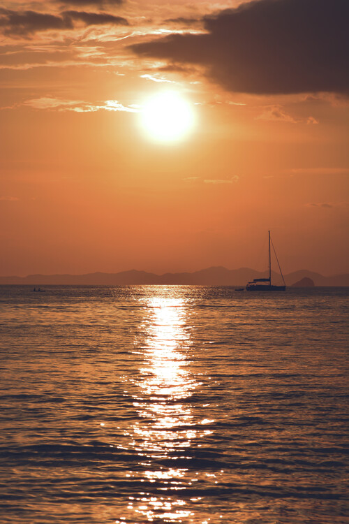 Плакат Sunset Railay Beach